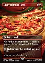Spicy Oatmeal Pizza