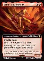 Sabin, Master Monk