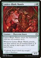 Lattice-Blade Mantis