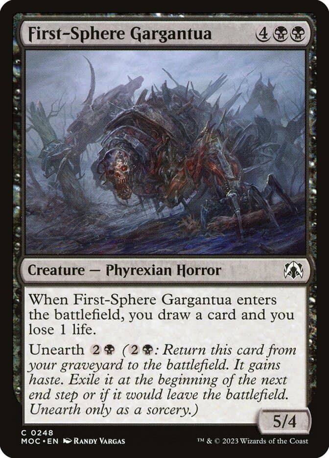 First-Sphere Gargantua