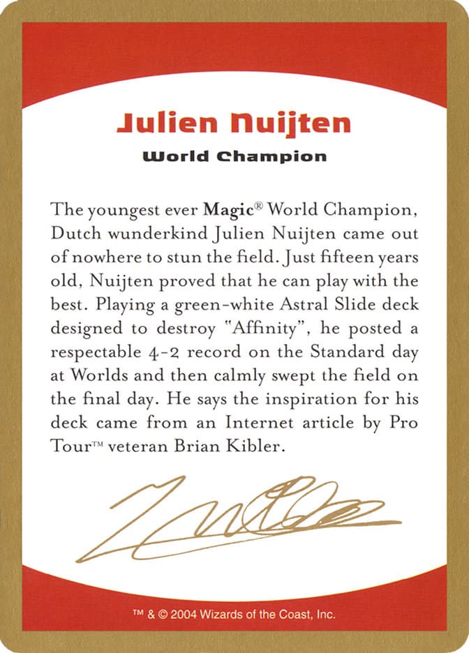 Julien Nuijten Bio Token