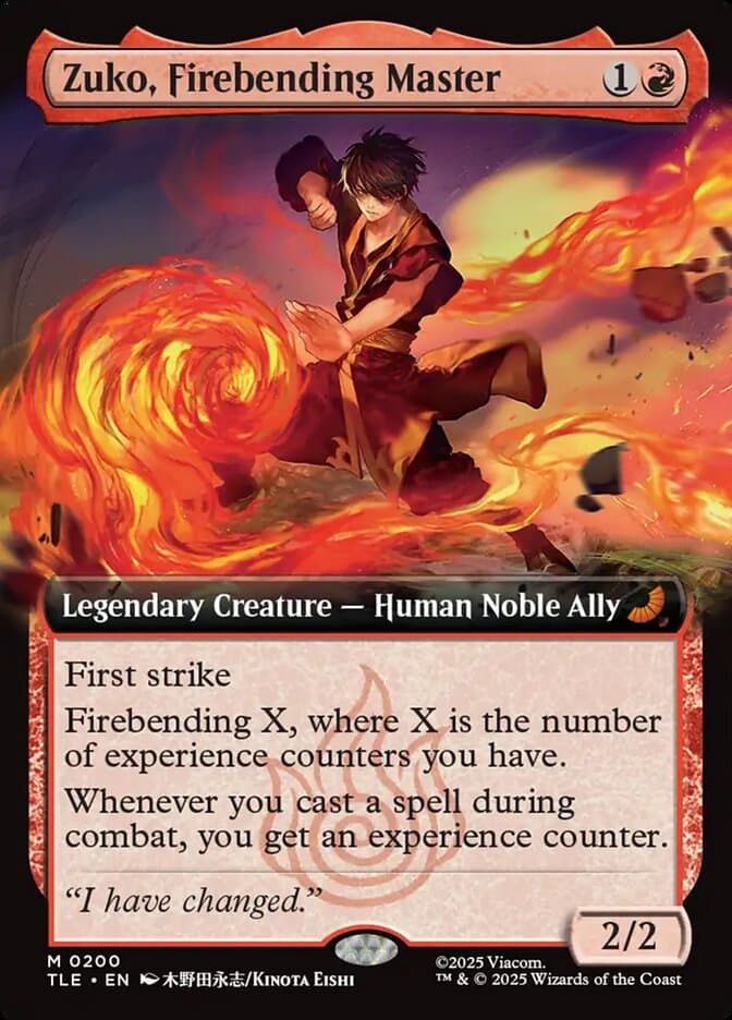 Zuko, Firebending Master